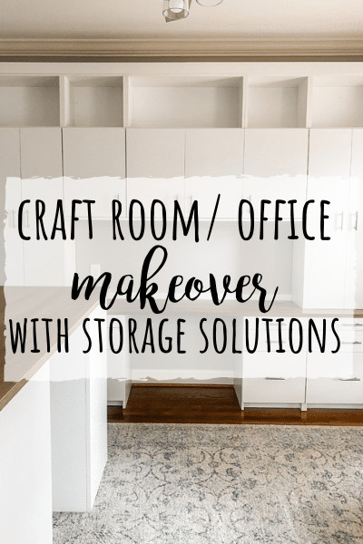 Craft room and office makeover for storage solutions - Wilshire
